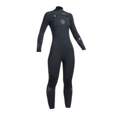 Gul Womens RESPONSE 5/4mm CZ Blindstitch Wetsuit - Black/Mulberry Gul Womens RESPONSE 5/4mm CZ Blindstitch Wetsuit - Black/Mulberry