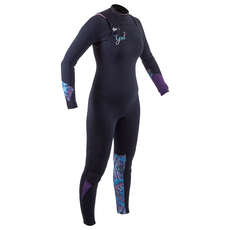 Gul Womens RESPONSE 5/4mm Blindstitch Wetsuit - Black/Tie-Dye - RE1265-B8 Gul Womens RESPONSE 5/4mm Blindstitch Wetsuit - Black/Tie-Dye - RE1265-B8