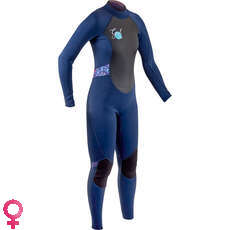 Gul Womens Response 3/2mm FL Wetsuit - Navy/Tie-Dye - RE1319-B7 Gul Womens Response 3/2mm FL Wetsuit - Navy/Tie-Dye - RE1319-B7