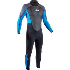Gul Response 3/2mm FL Wetsuit - Black/Blue - RE1321-B7