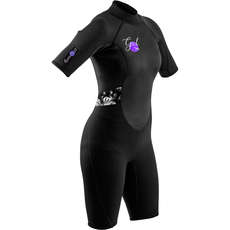 Gul Womens Response 3/2mm FL Shorty Wetsuit - Black - RE3318-B7 Gul Womens Response 3/2mm FL Shorty Wetsuit - Black - RE3318-B7