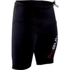 Gul RESPONSE 2mm Flatlock Neoprene Wetsuit Shorts - Black - RE8302-B7