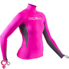 Gul Womens Swami Long Sleeve Rashvest - NPink/Grey - RG0331-B7 Gul Womens Swami Long Sleeve Rashvest - NPink/Grey - RG0331-B7