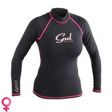 Gul SWAMI Long Sleeve Womens Rash Vest / Guard - Black