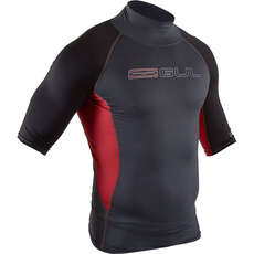 Gul Xola Short Sleeve Rashvest - Grape/Red - RG0338-B7