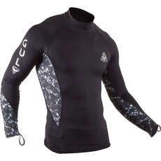 Gul Xola Long Sleeve Rashvest - Black/Camo - RG0339-B7 Gul Xola Long Sleeve Rashvest - Black/Camo - RG0339-B7