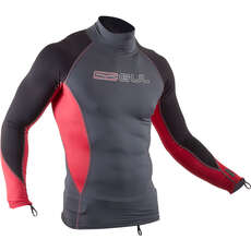 Gul Xola Long Sleeve Rashvest - Grape/Red - RG0339-B7 Gul Xola Long Sleeve Rashvest - Grape/Red - RG0339-B7