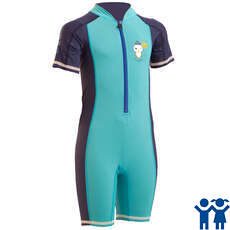 Gul Boys Sun Suit - Chlorine/Navy