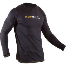 Gul Long Sleeve Tee Fit  Rashvest - Black - RG0369-B7