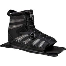 Radar Vector BOA Rear Feather Frame Boot - Black/Carbon/White