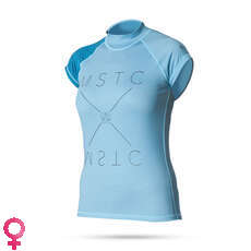 Mystic Mendina Womens Capleeve Rashvest - Mint