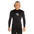Rip Curl Corpo Long Sleeve UV Rash Guard - Black