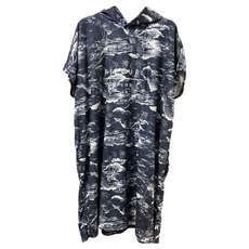 Rip Curl MIX UP Hooded Poncho - Navy CTWAH9