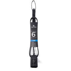 Rip Curl Comp 6ft x 5.5mm Surfboard Leash - Black - BLEXK1 Rip Curl Comp 6ft x 5.5mm Surfboard Leash - Black - BLEXK1