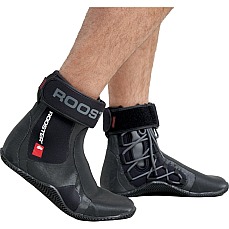 Rooster Pro Lace Dinghy Boots - 5mm Wetsuit Boots - Black