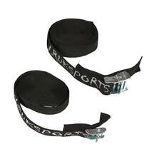 RUK 3m Roof Rack Straps / Strops [Pair]