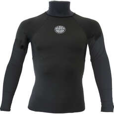 Alder SPIRIT Long Sleeve Polypro Thermal Rash Vest - Black WABSPAL