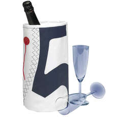 Sailcloth Wine Cooler - Navy