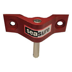 SeaSure RED 2 Hole Top Transom Pintel - 8mm