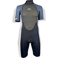 Sola Fusion 3/2mm Shorty Wetsuit 2026 - Blue Steel A1721