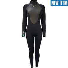 Sola Womens Ignite 3/2mm Fullsuit Wetsuit - Black/Black