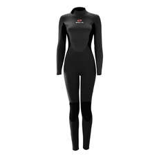 Sola Womens Star 5/3mm Back Zip Wetsuit  - Black A1503