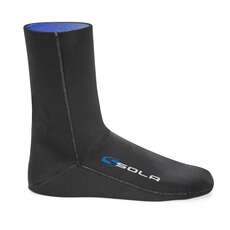 Sola Junior 2mm Blindstitched Fleece Lined Wetsuit Socks