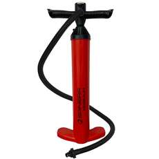 Spinera Big Volume Double Action SUP Pump c/w Gauge  - Red