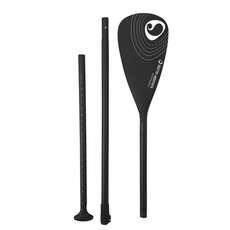 Spinera Performance Fibreglass 3 Piece SUP Paddle - Black