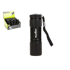 Summit Prolite 9 x LED Aluminium Torch - Black