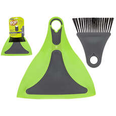 Summit Pop! Flexi Dustpan & Brush Set - Lime