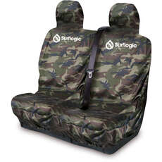 2023 Surflogic Waterproof Car / Van  Seat Cover Double - Camo - 59128