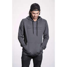 Mystic Kitesurfing Hoodie - Carving - Rock Grey