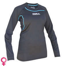 Gul Womens CODE ZERO Long Sleeves T Shirt - Black