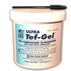 USS Ultra Tef-Gel - Anti Corrosion Gel - 450g Tub & 5 x Brushes