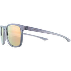 Triggernaut Rees Sunglasses - Matt Crystal Grey / Revo Rose Gold