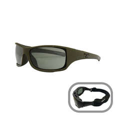 Triggernaut Transmission Watersports Sunglasses - Olive Green / Green