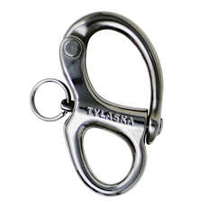Tylaska CR2 Stainless Steel Snap Shackle - Fixed Bail