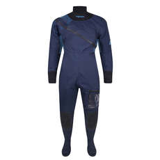 Typhoon Beadnell Ezeedon Drysuit - Navy/Teal - Ex Display 200386