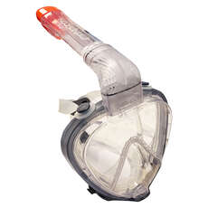 Typhoon Full Face Mask & Snorkel Set - Clear/Smoke