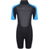 Typhoon Swarm3 Boys 3/2mm Shorty Wetsuit - Black/Blue 250992