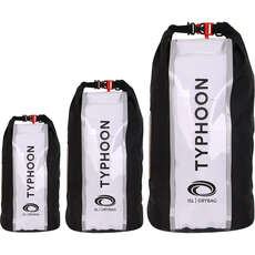 Typhoon Mersea Roll Top Dry Bags - Black/Transparent