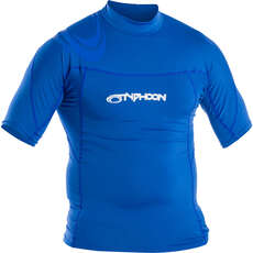Typhoon Short Sleeve Rash Top - Aqua Blue 430023 Typhoon Short Sleeve Rash Top - Aqua Blue 430023
