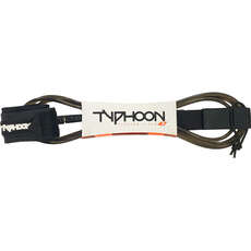 Typhoon 7mm Surfboard Leash  - Black