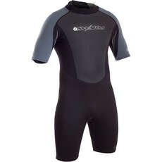 Typhoon Swarm Mens 3mm Backzip Shorty Wetsuit - Ash 471100 Typhoon Swarm Mens 3mm Backzip Shorty Wetsuit - Ash 471100