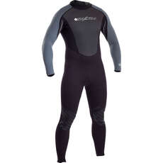 Typhoon Swarm 3/2mm Back-Zip Flat Lock Wetsuit - Black/Ash - 471000 Typhoon Swarm 3/2mm Back-Zip Flat Lock Wetsuit - Black/Ash - 471000