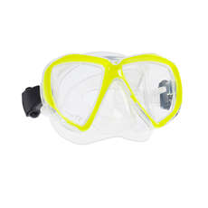 Typhoon EON HD Silicon Scuba Dive / Snorkelling Mask - Yellow