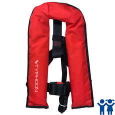 Typhoon Racer Junior Automatic 150n Life Jacket - Red