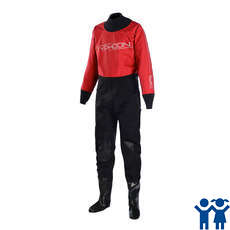 Typhoon Rookie Childrens Drysuit - Red
