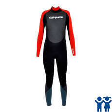 Typhoon Storm Boys 5mm Winter Wetsuit - Red Typhoon Storm Boys 5mm Winter Wetsuit - Red